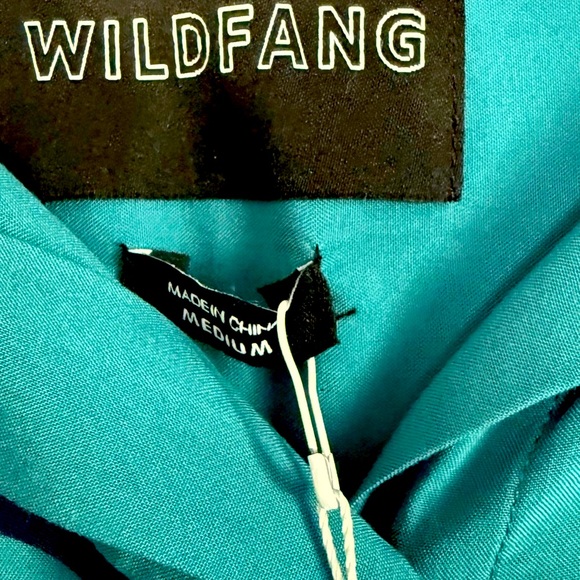 Wildfang Button Down Shirt Marine/Navy - Picture 2 of 7